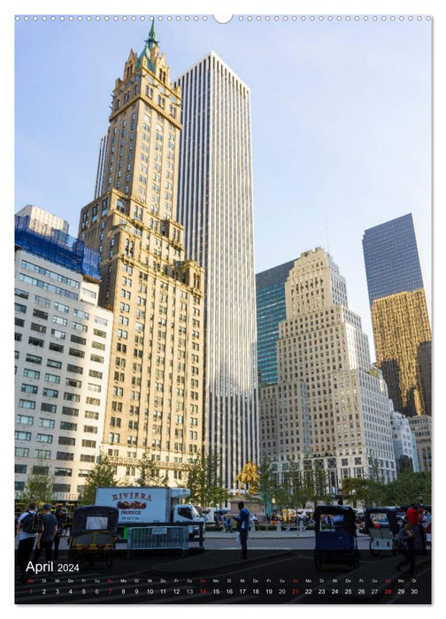 New York Wolkenkratzer (CALVENDO Wandkalender 2024)