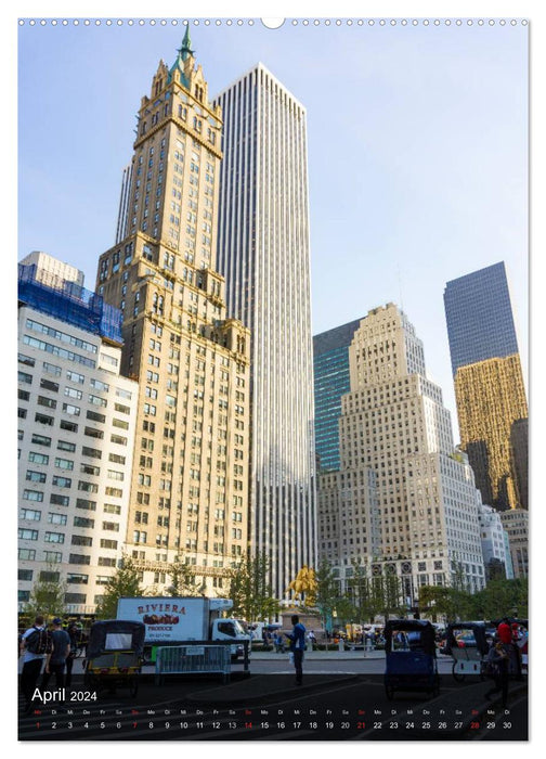 New York skyscrapers (CALVENDO wall calendar 2024) 