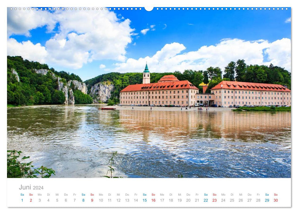 Regensburg - World Heritage City on the Danube (CALVENDO Premium Wall Calendar 2024) 