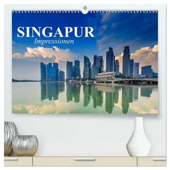 Singapur. Impressionen (CALVENDO Premium Wandkalender 2024)