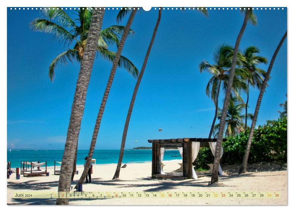 The Greater Antilles - Dominican Republic (CALVENDO Premium Wall Calendar 2024) 