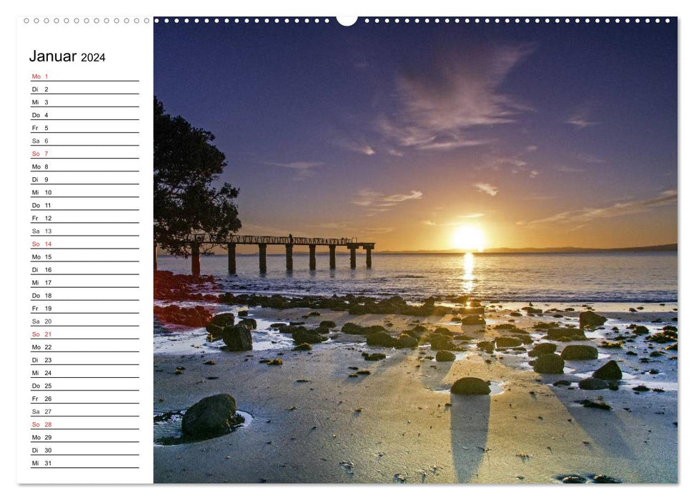 Neuseeland. Traumhafte Naturlandschaften (CALVENDO Premium Wandkalender 2024)