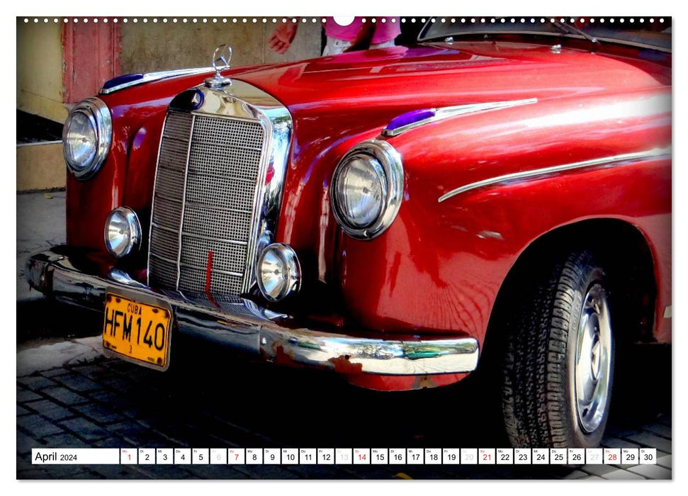 Car legends - Mercedes 180 (CALVENDO wall calendar 2024) 