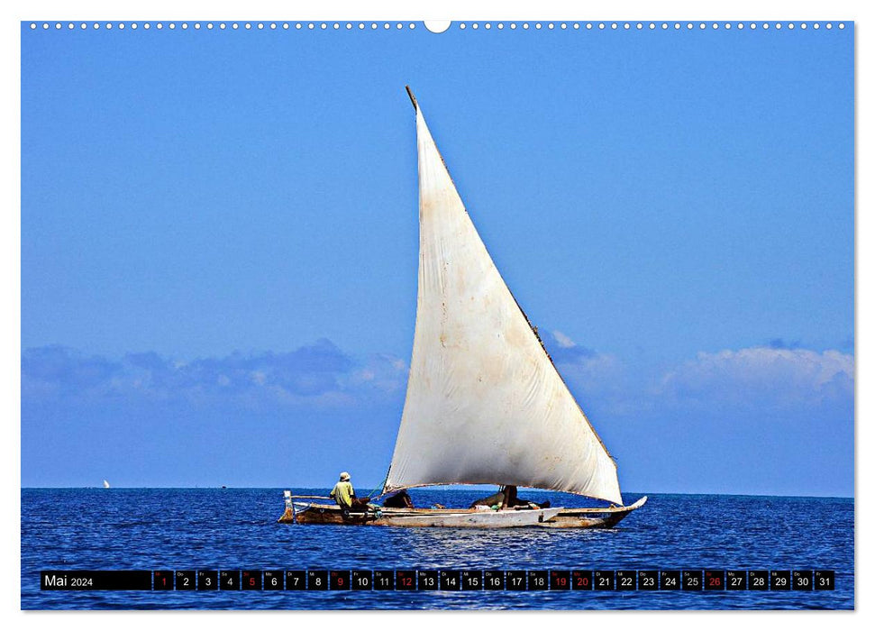 Sansibar, eine Schönheit im Indischen Ozean (CALVENDO Wandkalender 2024)