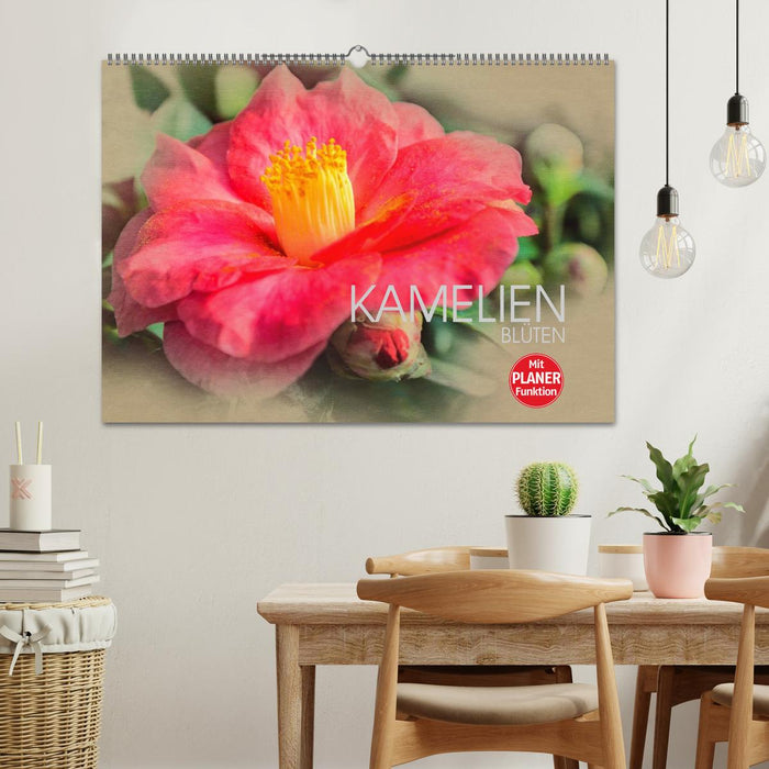 Camellia flowers (CALVENDO wall calendar 2024) 