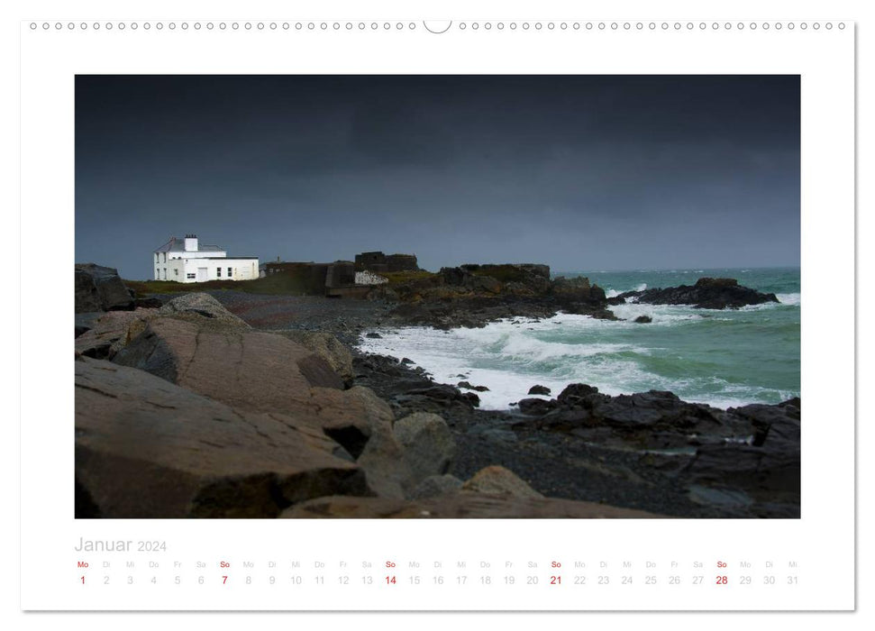 GUERNSEY und JERSEY - Britische Inseln im Ärmelkanal (CALVENDO Premium Wandkalender 2024)
