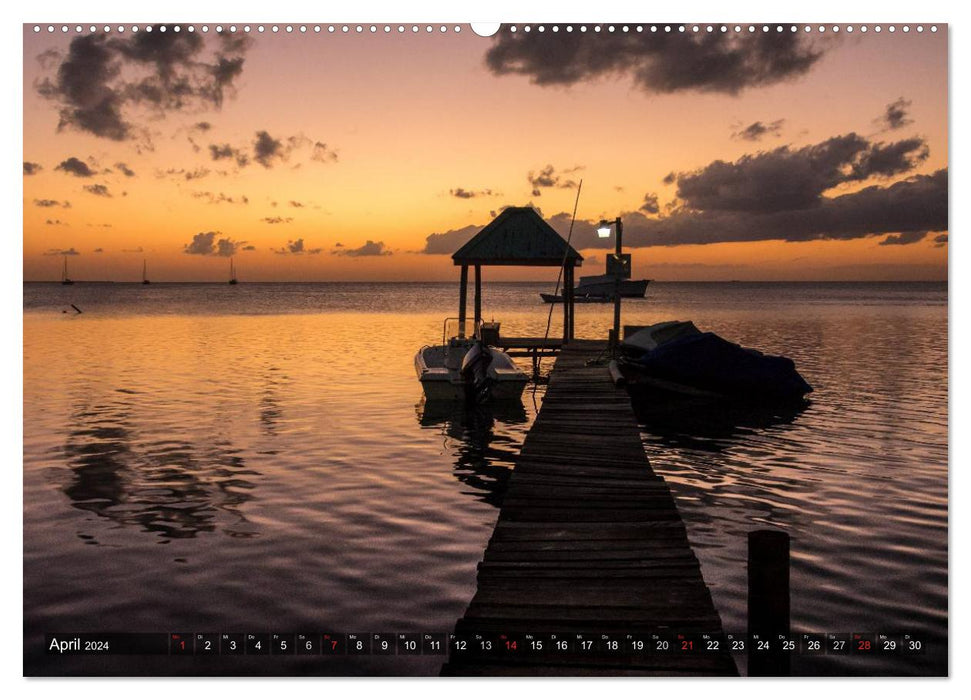 Belize - Guatemala (CALVENDO Premium Wall Calendar 2024) 