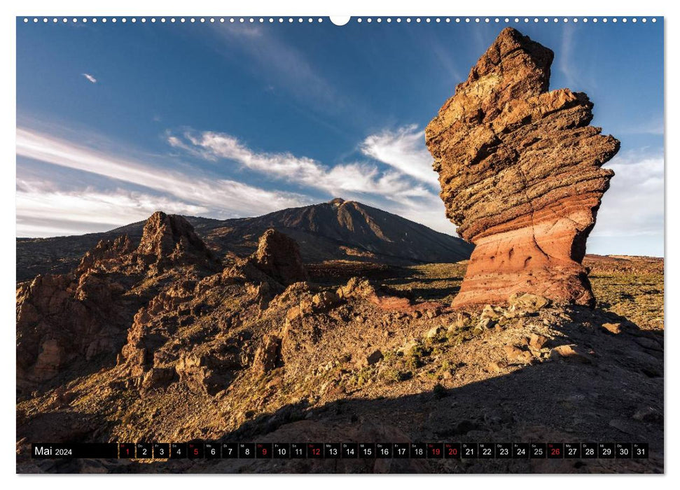 Tenerife – Île de la diversité (Calvendo Premium Wall Calendar 2024) 