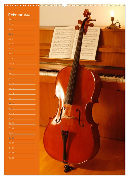 Geliebtes Cello (CALVENDO Wandkalender 2024)