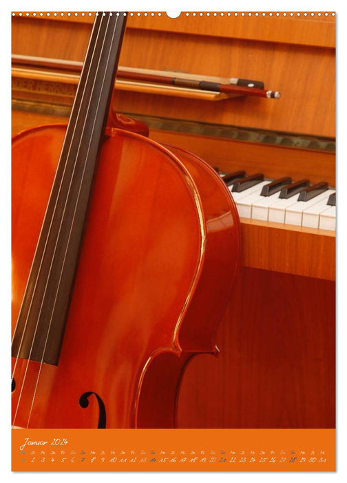 Beloved Cello (CALVENDO Wall Calendar 2024)