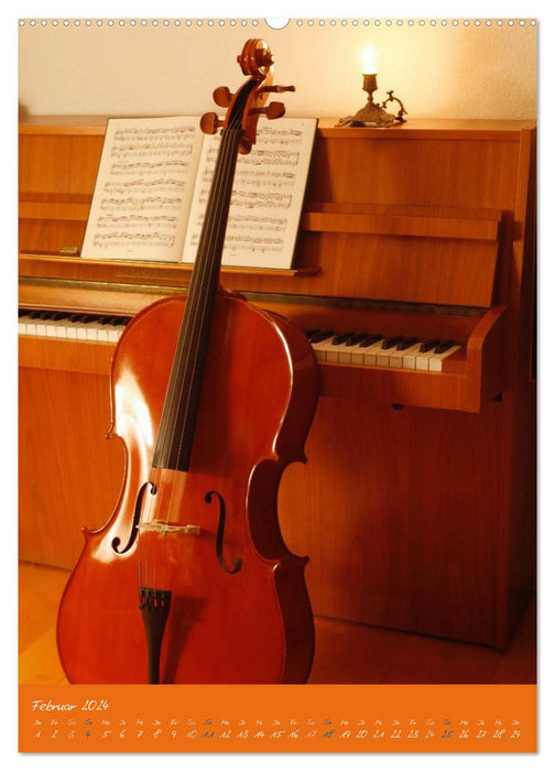 Beloved Cello (CALVENDO Wall Calendar 2024)