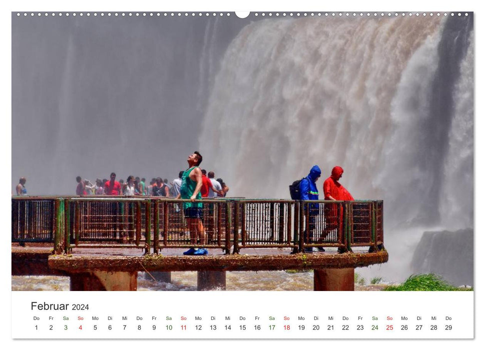 Nationalpark Iguaçu Brasilien (CALVENDO Premium Wandkalender 2024)