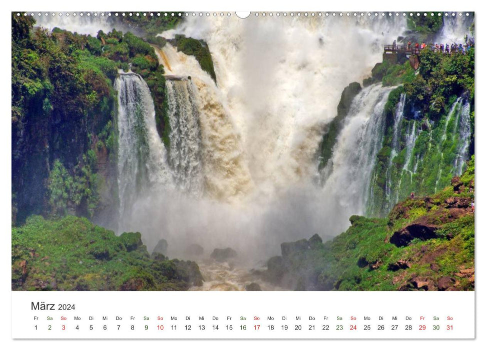 Nationalpark Iguaçu Brasilien (CALVENDO Premium Wandkalender 2024)