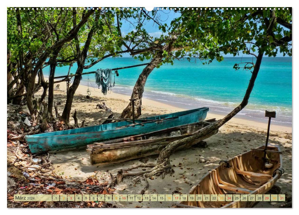 The Greater Antilles - Jamaica (CALVENDO wall calendar 2024) 