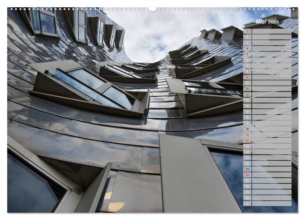 Moderne Architektur. Impressionen (CALVENDO Wandkalender 2024)