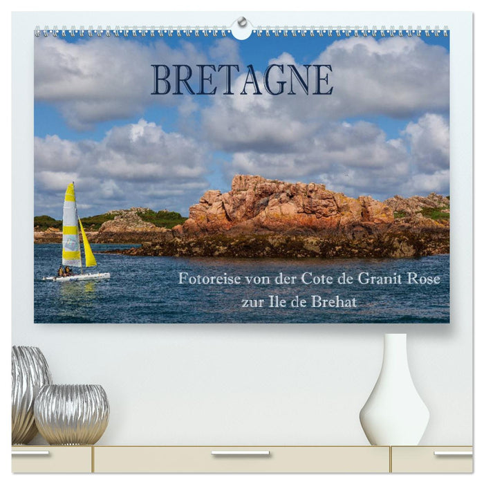 Bretagne - Fotoreise von der Cote de Granit Rose zur Ile de Brehat (CALVENDO Premium Wandkalender 2024)