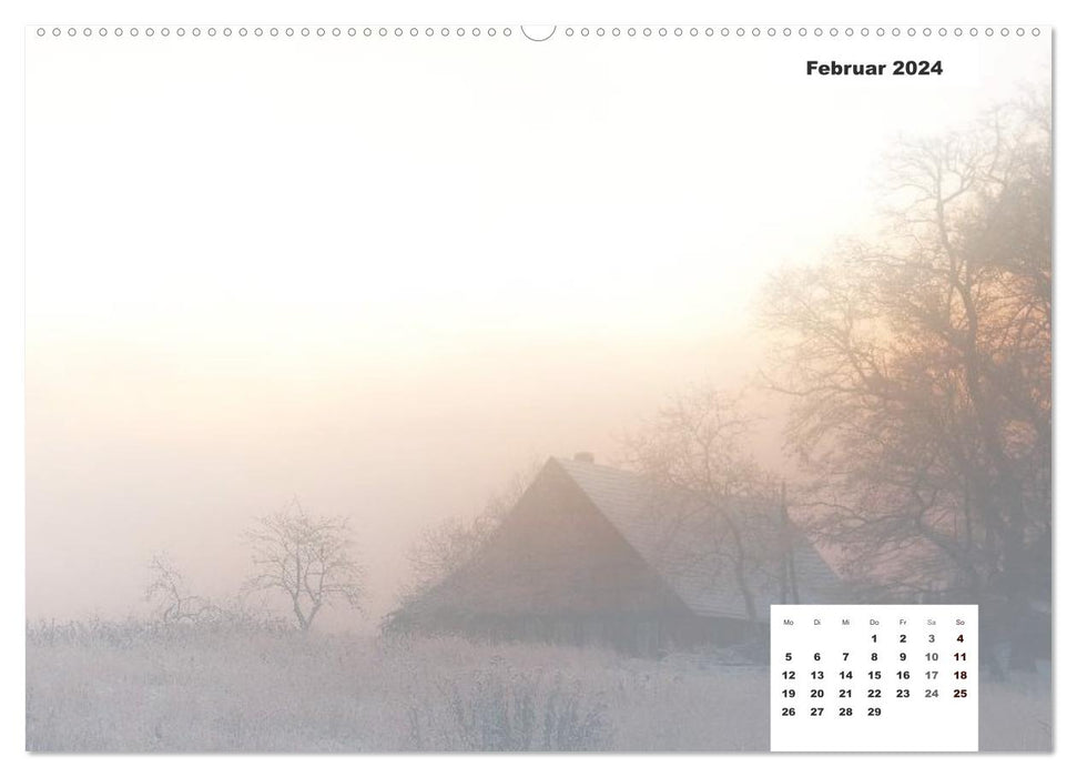 Naturmotive - Bastelkalender (CALVENDO Wandkalender 2024)