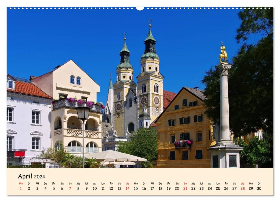 Südtirol - Zwischen Ortler und Dolomiten (CALVENDO Premium Wandkalender 2024)