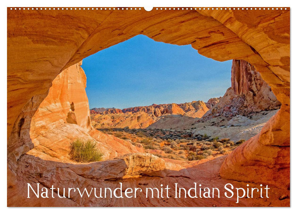Naturwunder mit Indian Spirit (CALVENDO Wandkalender 2024)