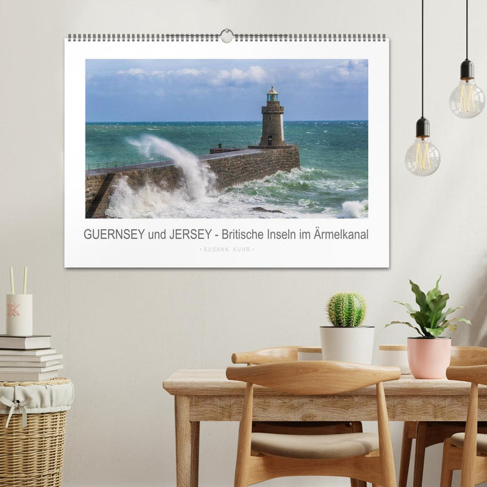 GUERNSEY und JERSEY - Britische Inseln im Ärmelkanal (CALVENDO Wandkalender 2024)
