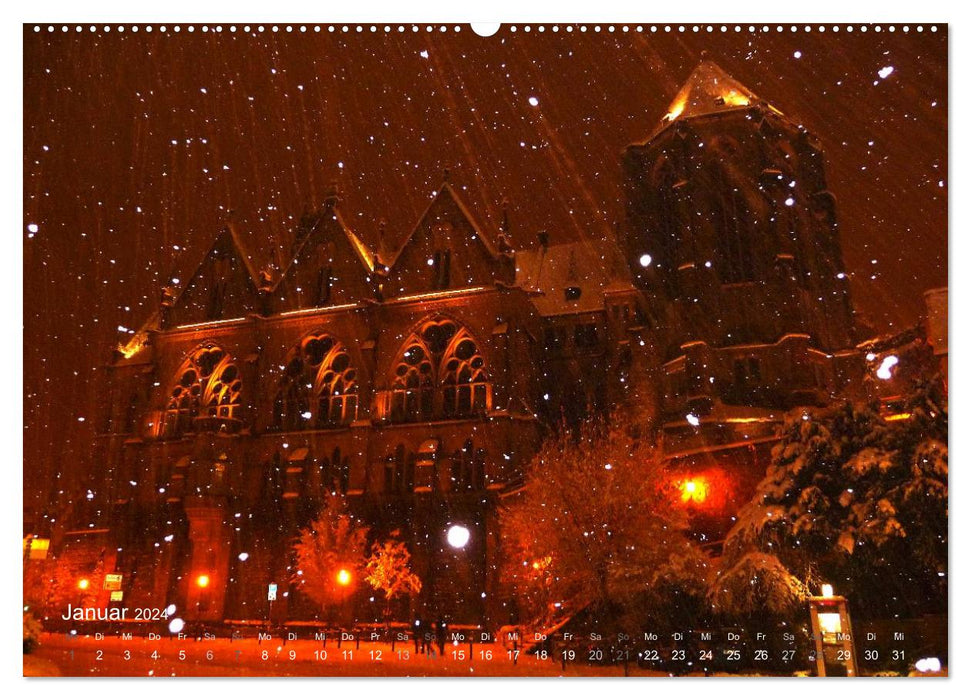 Marburg 2024 (CALVENDO Premium Wandkalender 2024)