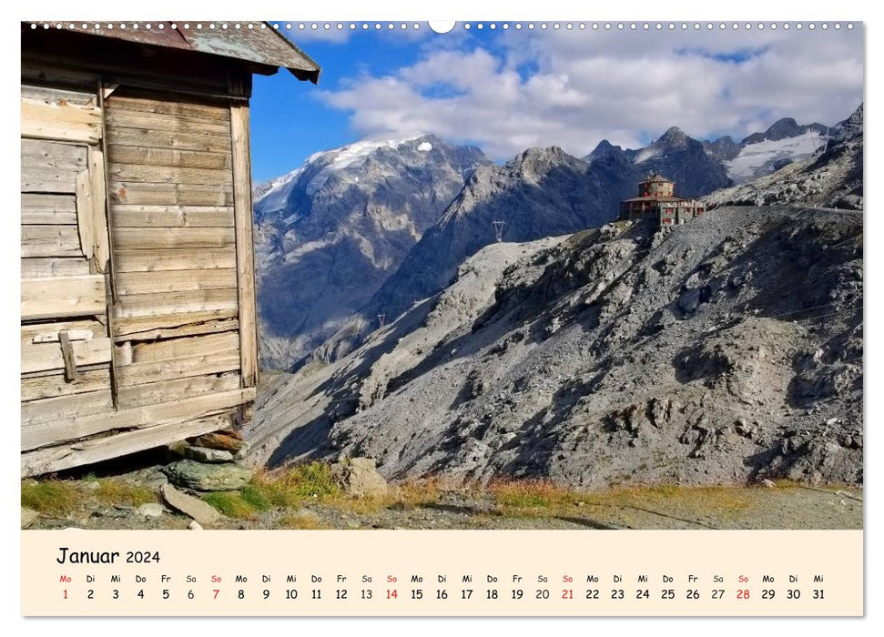 Südtirol - Zwischen Ortler und Dolomiten (CALVENDO Wandkalender 2024)