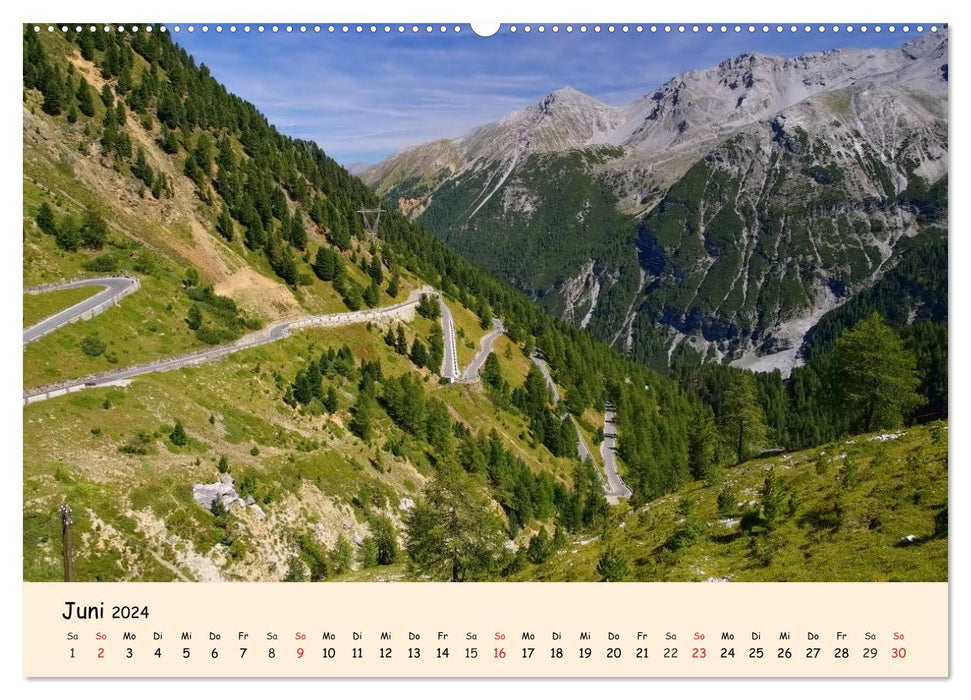 Südtirol - Zwischen Ortler und Dolomiten (CALVENDO Wandkalender 2024)