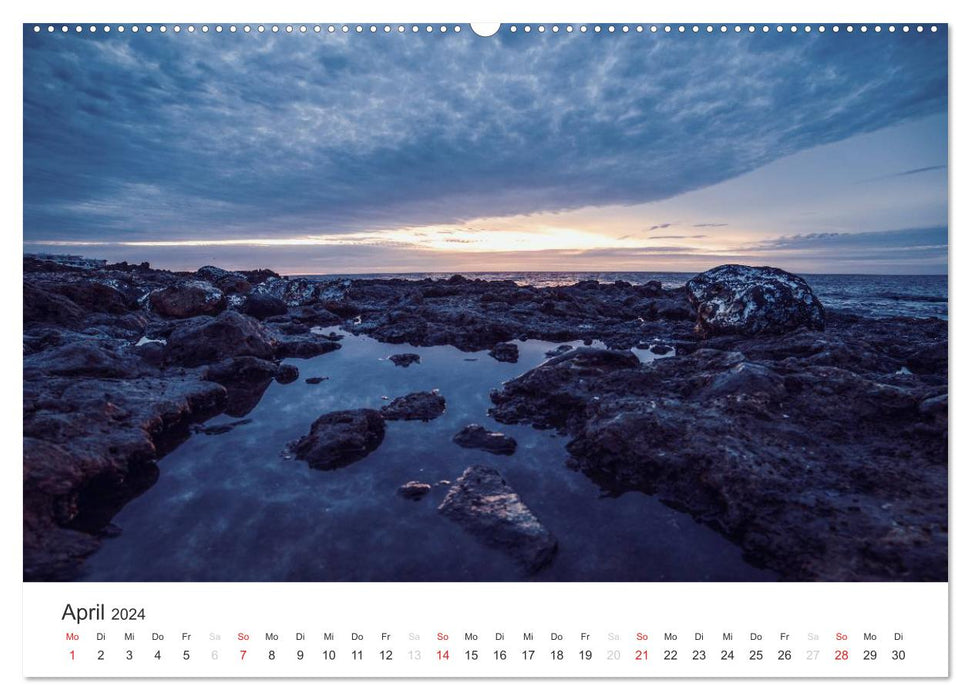 Lanzarote - Insel aus Feuer (CALVENDO Wandkalender 2024)
