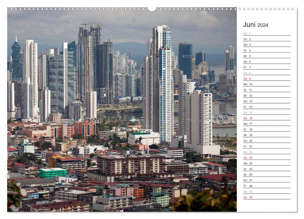 Skylines weltweit (CALVENDO Wandkalender 2024)