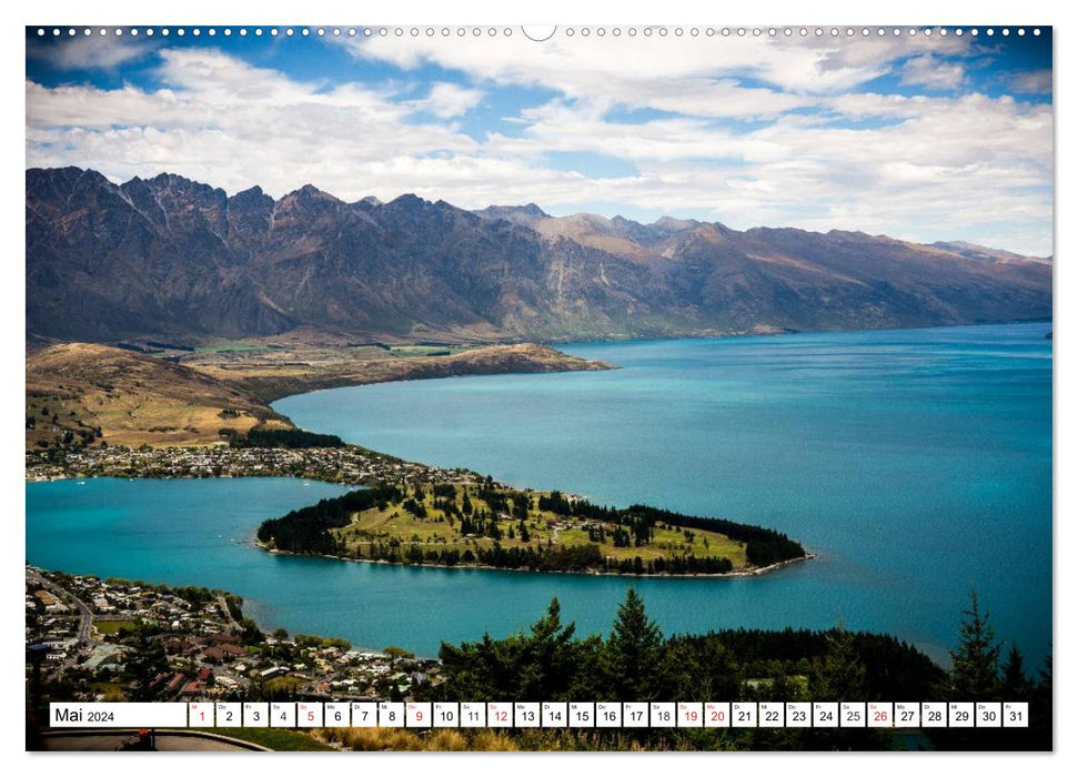 Neuseeland. Traumhafte Naturlandschaften (CALVENDO Premium Wandkalender 2024)
