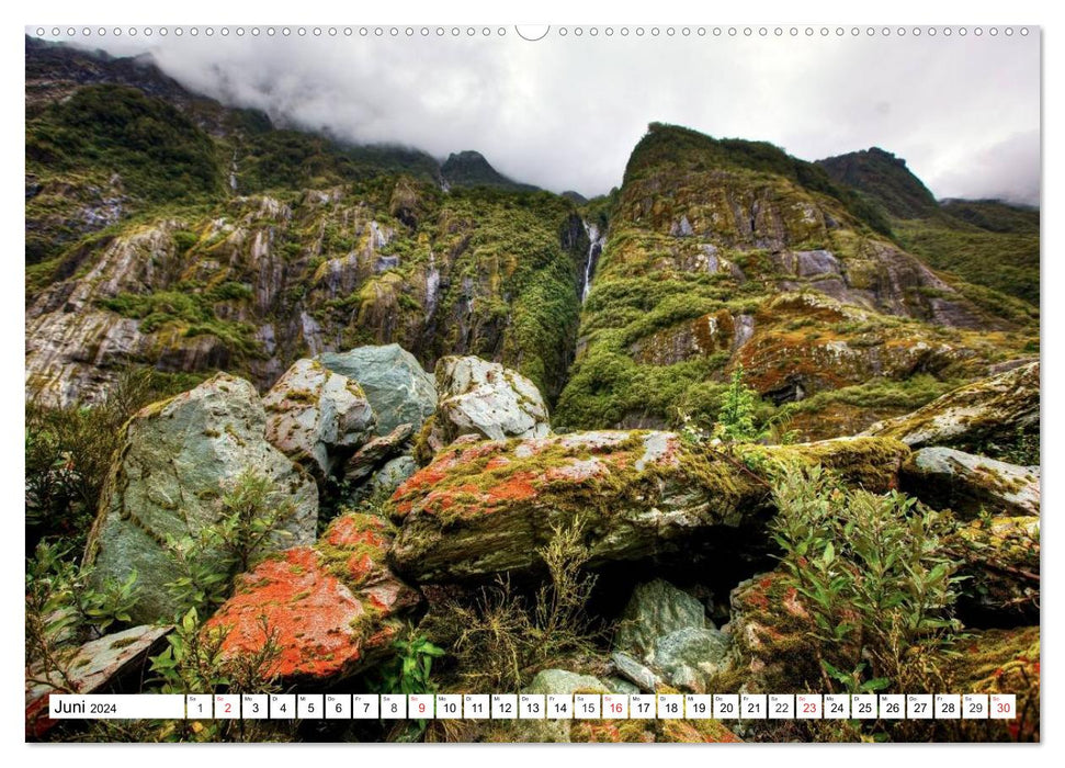 Neuseeland. Traumhafte Naturlandschaften (CALVENDO Premium Wandkalender 2024)