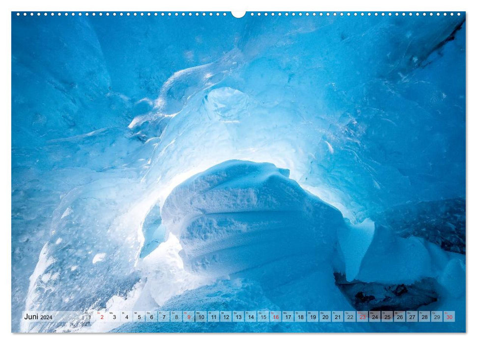 Island im Winter (CALVENDO Premium Wandkalender 2024)