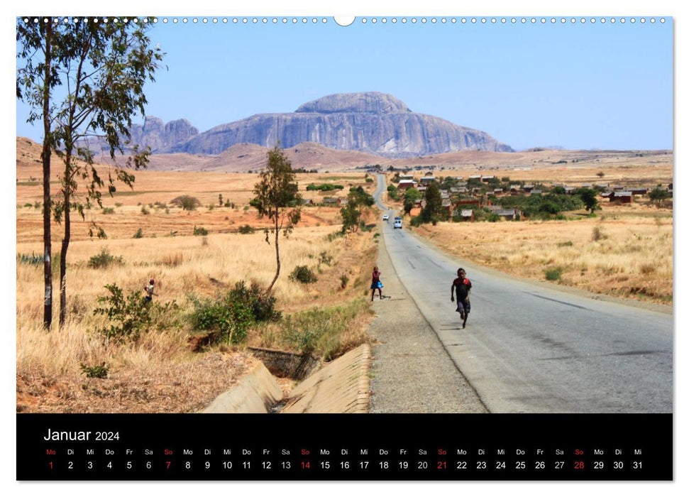 Abenteuer Madagaskar (CALVENDO Premium Wandkalender 2024)