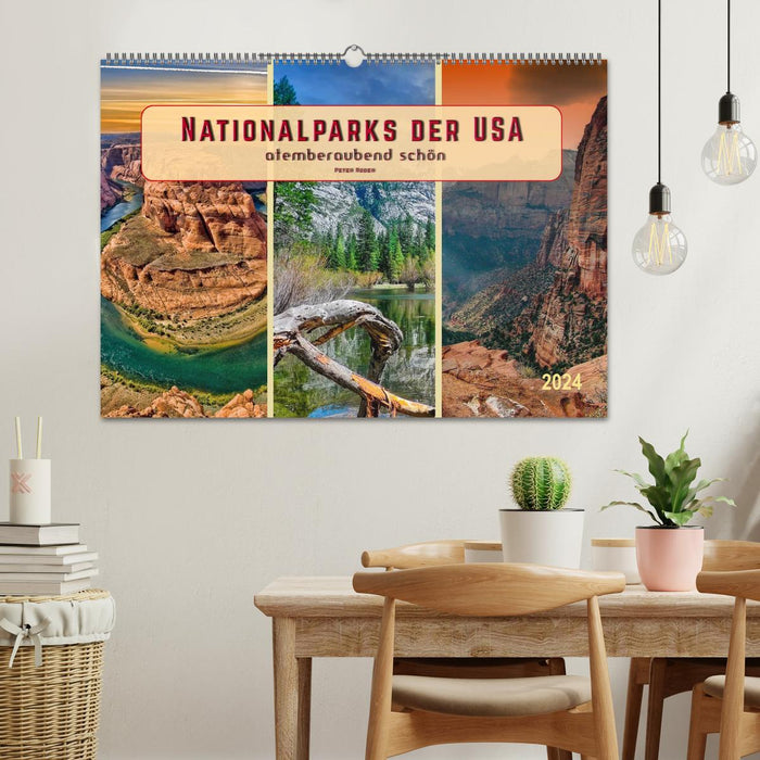 Nationalparks der USA - atemberaubend schön (CALVENDO Wandkalender 2024)