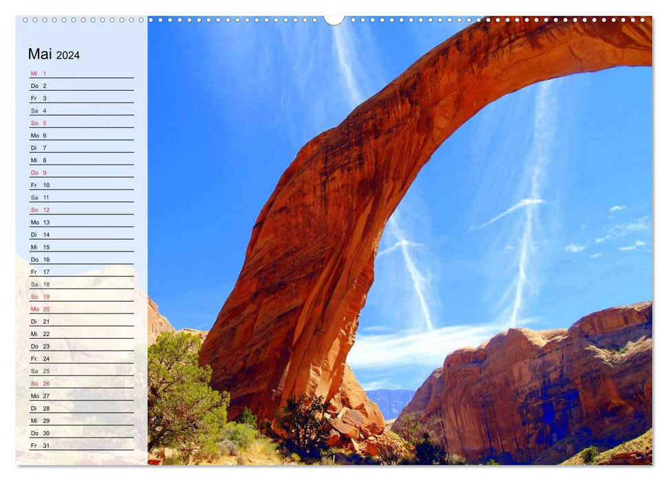 Naturlandschaften der USA. Der sagenhafte Südwesten (CALVENDO Premium Wandkalender 2024)