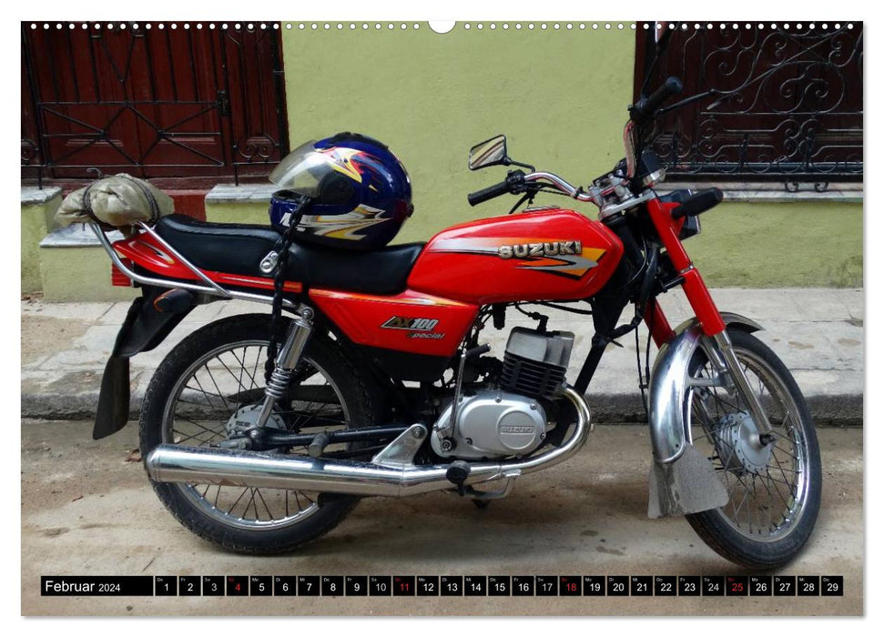 Motorrad-Legenden: SUZUKI (CALVENDO Premium Wandkalender 2024)