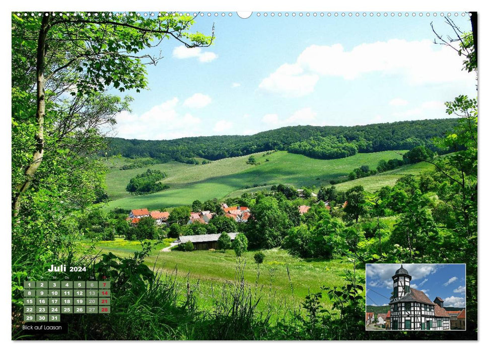 Schönes Ostthüringen (CALVENDO Premium Wandkalender 2024)