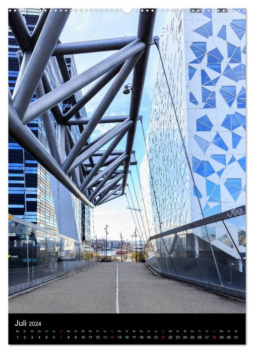 Oslo - Pure Architektur (CALVENDO Premium Wandkalender 2024)