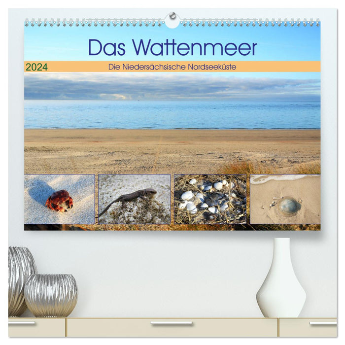 Das Wattenmeer - 2024 (CALVENDO Premium Wandkalender 2024)