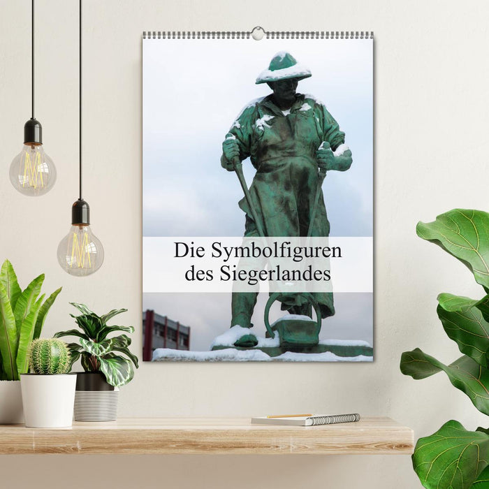 Die Symbolfiguren des Siegerlandes (CALVENDO Wandkalender 2024)