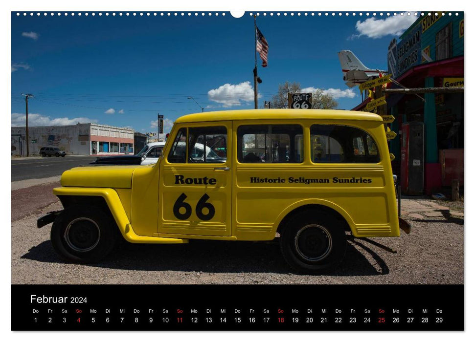 Straße der Sehsucht (CALVENDO Wandkalender 2024)