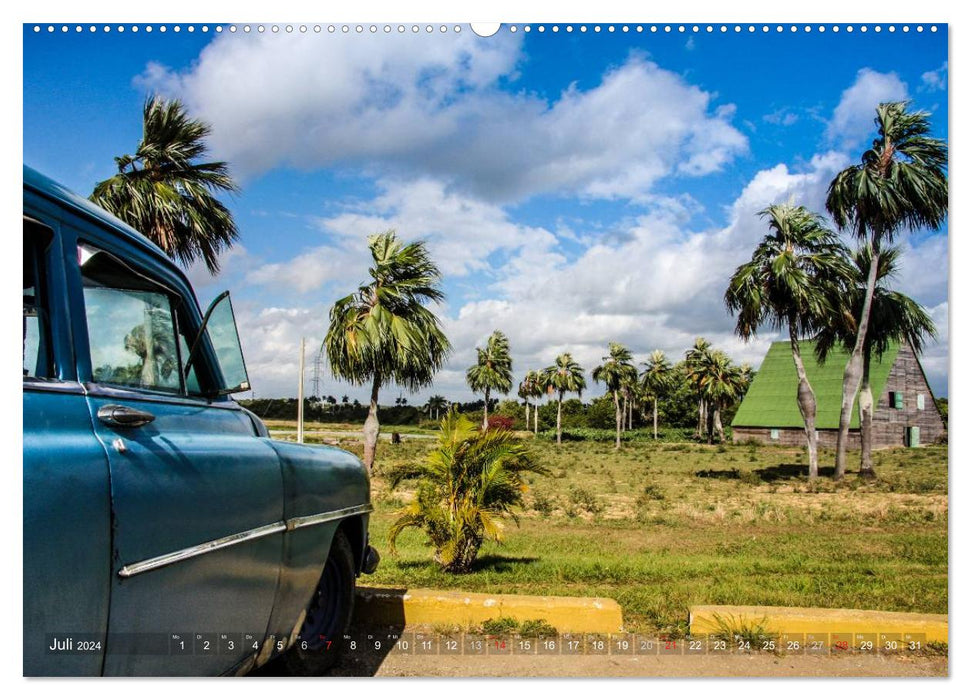 Cuba - Lebendiges Museum (CALVENDO Premium Wandkalender 2024)
