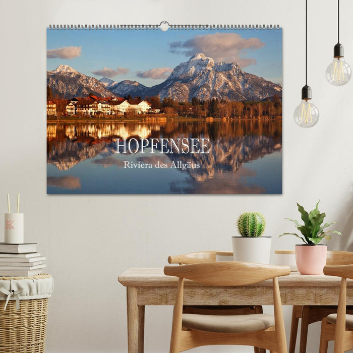 Hopfensee - Allgäu Riviera (Calendrier mural CALVENDO 2024) 