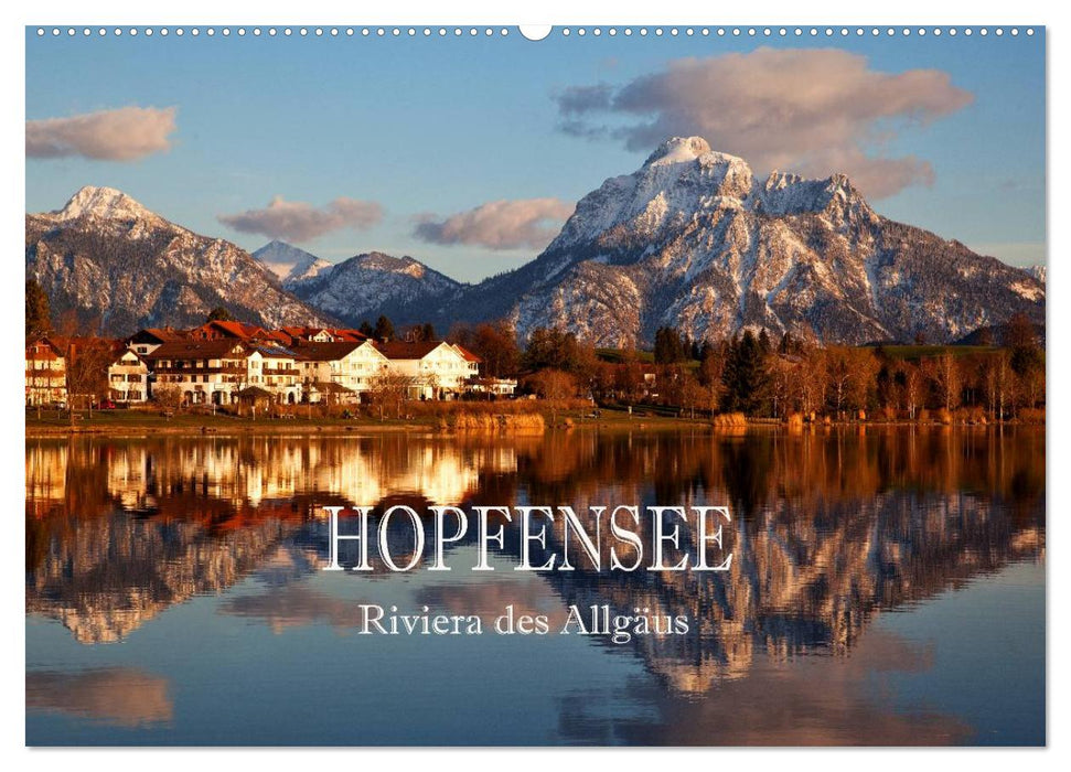 Hopfensee - Allgäu Riviera (Calendrier mural CALVENDO 2024) 