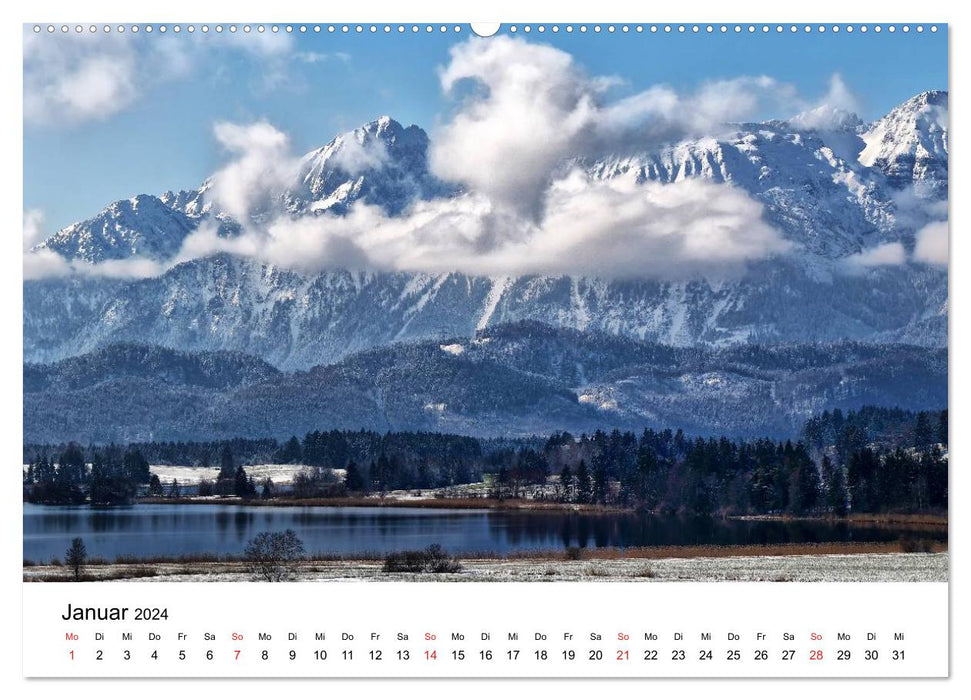 Hopfensee - Riviera des Allgäus (CALVENDO Wandkalender 2024)