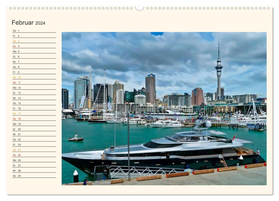 Neuseeland - atemberaubend schön (CALVENDO Premium Wandkalender 2024)
