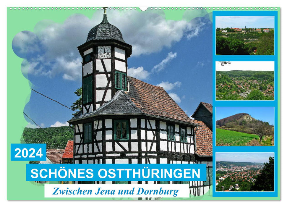 Schönes Ostthüringen (CALVENDO Wandkalender 2024)