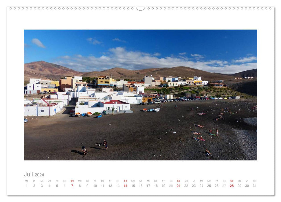 Quer durch Fuerteventura (CALVENDO Premium Wandkalender 2024)