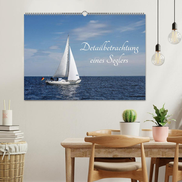 Detailed view of a sailor (CALVENDO wall calendar 2024) 