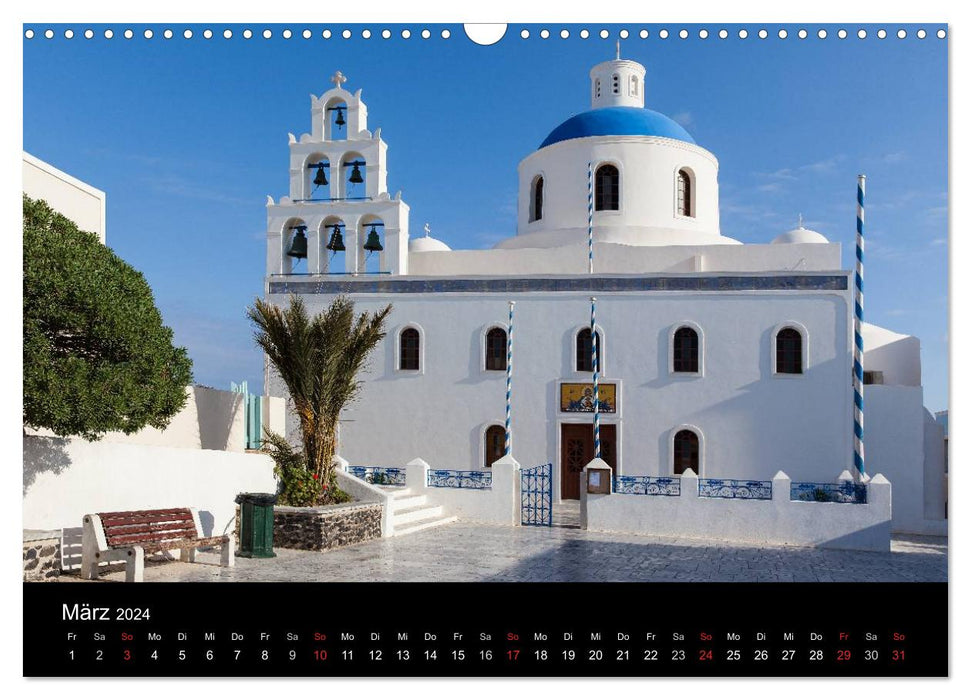 OIA - Impressionen aus Santorin (CALVENDO Wandkalender 2024)